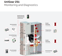 100% Original ABB UniGear ZS1 12kV 24kV Appareillage de Commutation Intérieur Isolé à l'Air Moyenne Tension, Fournisseur Distributeur Agréé