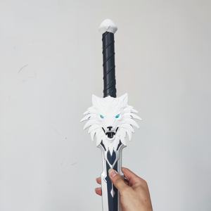 Espada <span class=keywords><strong>de</strong></span> Juguete Eilite <span class=keywords><strong>de</strong></span> 31.5'' <span class=keywords><strong>de</strong></span> Espuma <span class=keywords><strong>de</strong></span> Poliuretano, Diseño <span class=keywords><strong>de</strong></span> <span class=keywords><strong>Nueve</strong></span> Leones, Realista, Suave, Resistente, Ligera, para Halloween, Unisex, Cosplay, OEM, Diseño Artístico - Product Image 5