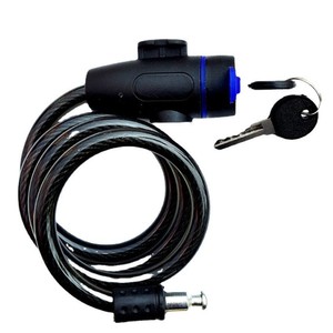 Bicycle <b>Cable</b> <b>Lock</b> 85Cm Length 7.5Cm Thickness <b>With</b> <b>Lock</b> Frame Durable Steel Anti Theft Bike Security <b>Lock</b> - Product Image 3