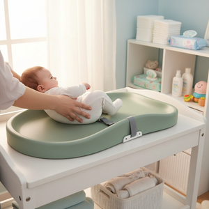 PU Köpük BPA İçermez Su Geçirmez Bebek Alt Açma Matı 0-12 Ay Taşınabilir Cilt Dostu Yüksek Yoğunluklu - Product Image 2