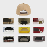 Casquettes de baseball sport Oxford personnalisées en gros avec fermeture à boucle dorée à motifs léopard et à pois-Utilisation extérieure adulte unisexe