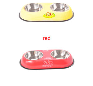 Bol pour animaux de compagnie PAKEWAY avec logo personnalisé, bols pour nourriture pour chiens et chats, mangeoire double, acier inoxydable, BSCI, bol à eau anti-fuite pour chien - Product Image 5