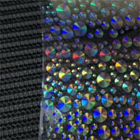 Film de stratification de lentille lenticulaire 3D holographique transparent pour papier