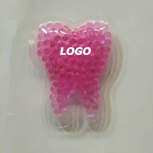 Mini Paquete de Gel Frío/Caliente en Forma de Diente de 8 cm para Cuidado Bucal, Paquete de Hielo Reutilizable para Alivio del Dolor y Regalo Promocional - Product Image 1