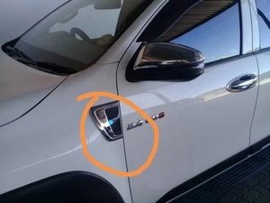 สติกเกอร์ติด<span class=keywords><strong>รถ</strong></span>ยนต์สำหรับ Hilux REVO,ฝาครอบบังโคลนระบายอากาศได้ดี - Product Image 6