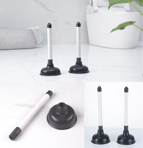 Fregadero de goma de alta resistencia y desagüe de inodoro, émbolo de baño con mango de plástico desbloqueado para uso en cocina y baño - Product Image 6