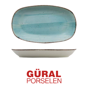 ถาดเสิร์ฟรูปวงรีสีน้ำเงิน Avanos ขนาด 19 × 11 ซม. Gural - Product Image 4