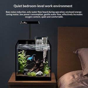 Filtro per <span class=keywords><strong>Acquario</strong></span> Premium Silenzioso ed Ecologico con Flusso Regolabile, Rimozione Pellicola Oleosa, Modalità Operativa Intelligente, Senza Attrezzi, per Esterni/Bagno - Product Image 4