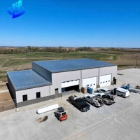 Bâtiment d'entrepôt préfabriqué en acier moderne de haute qualité pour atelier et stockage