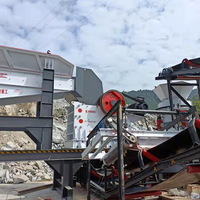 Installation Modulaire Clé en Main de Concassage et de Criblage 800-1000 TPH pour la Production d'Aggregats de Grande Carrière
