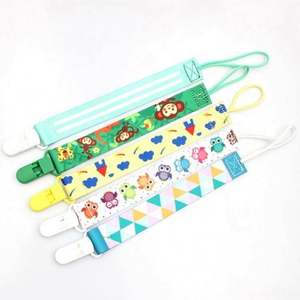 Wholesale Durable Custom Eco Friendly Pacifier Clip for Baby - Product Image 1