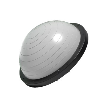 Ballon d'équilibre semi-circulaire de sport en PVC pour fitness, entraînement de base, équipement de brûlage des graisses <span class=keywords><strong>Bobi</strong></span>, ballon de yoga pour le remodelage corporel et le renforcement musculaire - Product Image 5