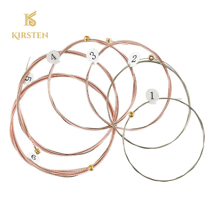 String Sizes 52 Coated Light Gauge 11-52 Phosphorus Bronze Winding Steel Core Acoustic ...