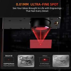 DAJA S5 20W portatile Wifi connessione banca Lazer stampante per carte di credito in metallo incisore legno <span class=keywords><strong>Mr</strong></span>. Intaglio macchina per incisione Laser - Product Image 6