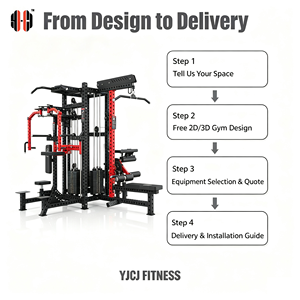 Equipo de fuerza multiestación con torres de pesas dobles, soporte para sentadillas, módulo para ejercicios de brazos y piernas, banco largo de acero, máquina de gimnasio de 360 kg - Product Image 2