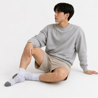 Chaussettes de sport en coton peigné, rembourrées, respirantes, avec soutien de la voûte plantaire, pour la course et les activités de plein air, pour hommes et femmes, vente en gros, chaussettes personnalisées avec logo