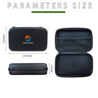 Boîte de rangement pour projecteur lumineux personnalisée en usine, mini projecteur portable, pochettes de voyage, étuis en EVA pour projecteur 4k, home cinéma