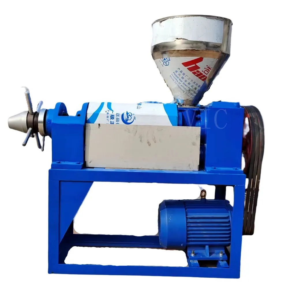 Máquina de pressão automática de óleo, pressionadores de parafuso 150-200 kg/h, juntas de algodão, 6yl-85