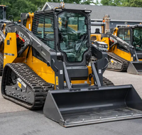 Mini-chargeuse sur chenilles High Dump XC7-TV12 35 °   Capacité de franchissement de 220 mm pour les travaux de construction agricole