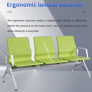 2024 chaise de zone d'attente pas cher couleurs pu salle d'attente meubles chaise hôpital <span class=keywords><strong>moi</strong></span> chaises d'attente pour clinique - Product Image 5