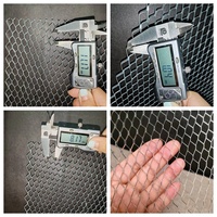 Maille métallique diamantée galvanisée à chaud pour enduit, substrat anti-fissures pour murs et plafonds intérieurs et extérieurs