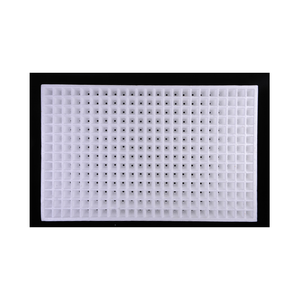 Bandeja de plántulas de espuma blanca para plantar verduras, bandeja de agujero de Tabaco curado con humo flotante sin suelo para plántulas - Product Image 6