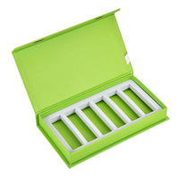 Scatola di Carta Personalizzata con Chiusura Magnetica a Libro per Cosmetici, Rivestita in Spugna, Materiali Riciclati, Stampa Offset per