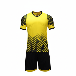 เสื้อฟุตบอลทีมชาติคลาสสิกเสื้อฟุตบอลแห้งเร็วระบายอากาศได้ดีจากประเทศไทย - Product Image 1