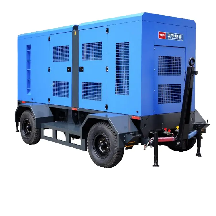 Generatore Diesel elettrico di grandi dimensioni 500kva 200kw generatore Diesel silenzioso