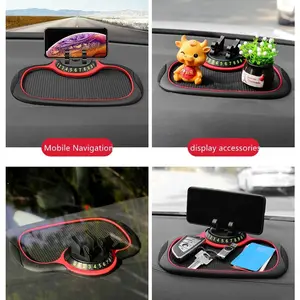 Universal Car Silicone Phone Holder Smartphone Anti-Slip Mat Pad Dashboard Stand Mount For Phone GPS Bracket