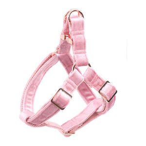 สายคล้องคอสุนัขปรับได้หรูหราสำหรับสัตว์เลี้ยงเดินได้โดยไม่ต้องดึงสายจูงสุนัขกำมะหยี่ - Product Image 5