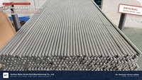 Juego de tornillos de tracción Tr10x2 Tr10x3 Tr10x4, acero C45 / S45C / 1045, con tuerca de POM/bronce, para movimiento lineal, OEM