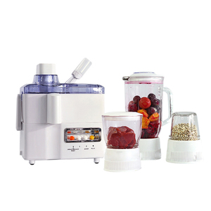 Mixeur 4-en-1 avec fonction smoothie et hachoir à aliments, 1,8 L, lames en acier inoxydable, broyeur à glace et machine à beurre de noix - Product Image 1