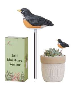 Garden Basix Humidimètre du sol Alarme <span class=keywords><strong>d</strong></span>'arrosage Gazouillement <span class=keywords><strong>Testeur</strong></span> <span class=keywords><strong>d</strong></span>'eau pour plantes Hygromètre Capteur Kit <span class=keywords><strong>d</strong></span>'outils <span class=keywords><strong>de</strong></span> jardinage pour plantes - Product Image 1