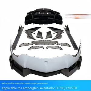 Convient pour <span class=keywords><strong>Lamborghini</strong></span> LP700 <span class=keywords><strong>720</strong></span> 750, kit carrosserie complet en fibre de carbone amélioré et amélioré - Product Image 3