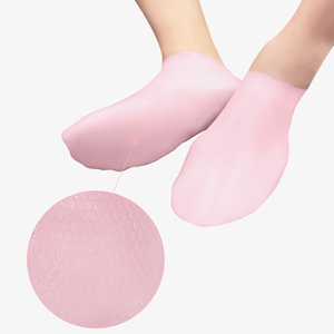 Skin-Friendly Silicone <b>Moisturizing</b> High Elasticity Hydrating <b>Gloves</b> Silicone Mitts for Hands - Product Image 5
