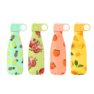 Everich <span class=keywords><strong>2020</strong></span> Meilleure Vente Double Paroi en Acier Inoxydable Isolé De Personnages De Dessins Animés Enfants Bouteille D'eau Thermos - Product Image 1