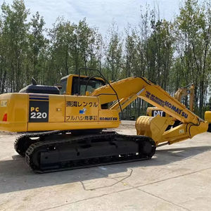 Excavadora usada original de Japón Komatsu PC 200, excavadora usada Komatsu PC220 a la venta, a la venta, al por mayor - Product Image 1
