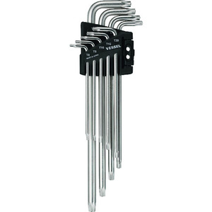 Juego de Llaves Torx de Grado Industrial de Alta Calidad, 9 Piezas, Fácil de Usar, a Prueba de Manipulaciones, para Reparaciones de Bricolaje, Métricas, Japón - Product Image 1