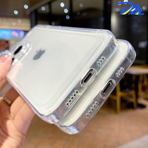 Trong kho nhà máy mềm <span class=keywords><strong>TPU</strong></span> rõ ràng chống vàng linh hoạt chống rơi chống sốc điện thoại di động trường hợp bìa cho <span class=keywords><strong>Iphone</strong></span> 17 Air Pro Max - Product Image 6