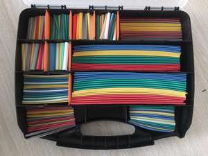 DEEM pipa panas menyusut, pembungkus kustom fleksibel tahan api 200 buah tabung panas menyusut bahan PE - Product Image 5