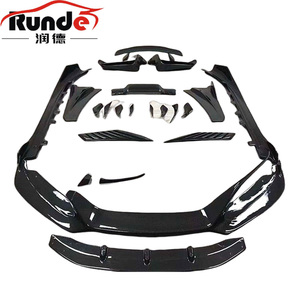 Runde-Kit de carrocería de fibra de carbono para bmw i8, Kit de mejora de estilo Berserker eléctrico, para labios delanteros y traseros, faldones laterales - Product Image 2