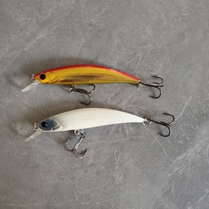 Minnow Affondante Rotondo da 80mm 12g con Occhi Luminosi <span class=keywords><strong>per</strong></span> Spigola, <span class=keywords><strong>Esca</strong></span> Dura da Lancio <span class=keywords><strong>per</strong></span> Acqua Salata e Dolce, Fiume, Isca Artificiale HSM03 - Product Image 4