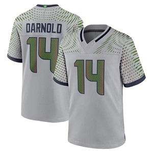 Vente en gros de vêtements pour hommes, style tendance, Seattle City 14 #   Darnold 11 # Smith-Njigba # 10 Kupp # Maillot de football américain cousu 12 FAN - Product Image 6