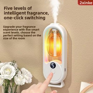 Diffusore di Aromi Intelligente a Muro <span class=keywords><strong>con</strong></span> Timer, Silenzioso, <span class=keywords><strong>Deodorante</strong></span> per Casa e Bagno, Gadget Automatico per <span class=keywords><strong>Oli</strong></span> <span class=keywords><strong>Essenziali</strong></span> - Product Image 3