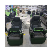 Siège de voiture électrique VIP de luxe modifié pour l'intérieur d'usine automobile, avec massage et ventilation, pour Alphard Sprinter Van Captain Chair