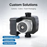 Pompe de circulation intelligente à haute efficacité AJP25-16-180KQ 8m³/h 16m 190W Pompe de circulation d'eau chaude pour CVC