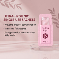Kit professionnel de rehaussement de cils et de lamination de sourcils, sachets roses à usage unique, solution de permanente rapide pour salon de beauté, vente en gros
