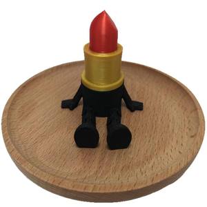 Figura de Lápiz Labial Novedosa, Impresa en 3D, Modelo de Belleza Realista, Articulada, Coleccionable, Adorno de Escritorio, Envío Rápido desde EE. UU. - Product Image 5