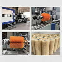 Brosse à corps pour vaches floquée haute densité, brosse de nettoyage pour l'élevage du bétail sans perte de poils pour les grandes exploitations laitières